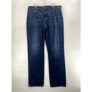Old Navy Jeans Men's 42 X 36 Actual 42 X 34 Blue Denim Regular Standard Fit